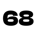 Shirt number 68