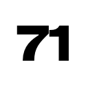 Shirt number 71